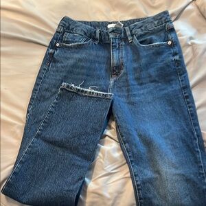 Forever 21 Blue Straight Leg Jeans